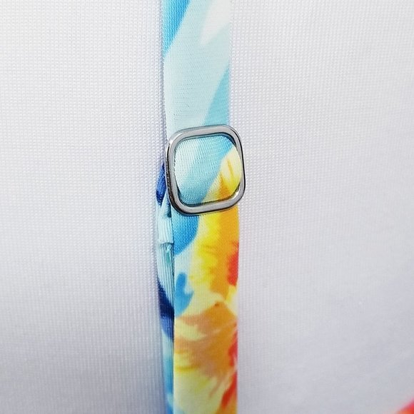 Kechika Push-up Floral Bikini Top w/UW -Sz 8 - NWT - Picture 8 of 12